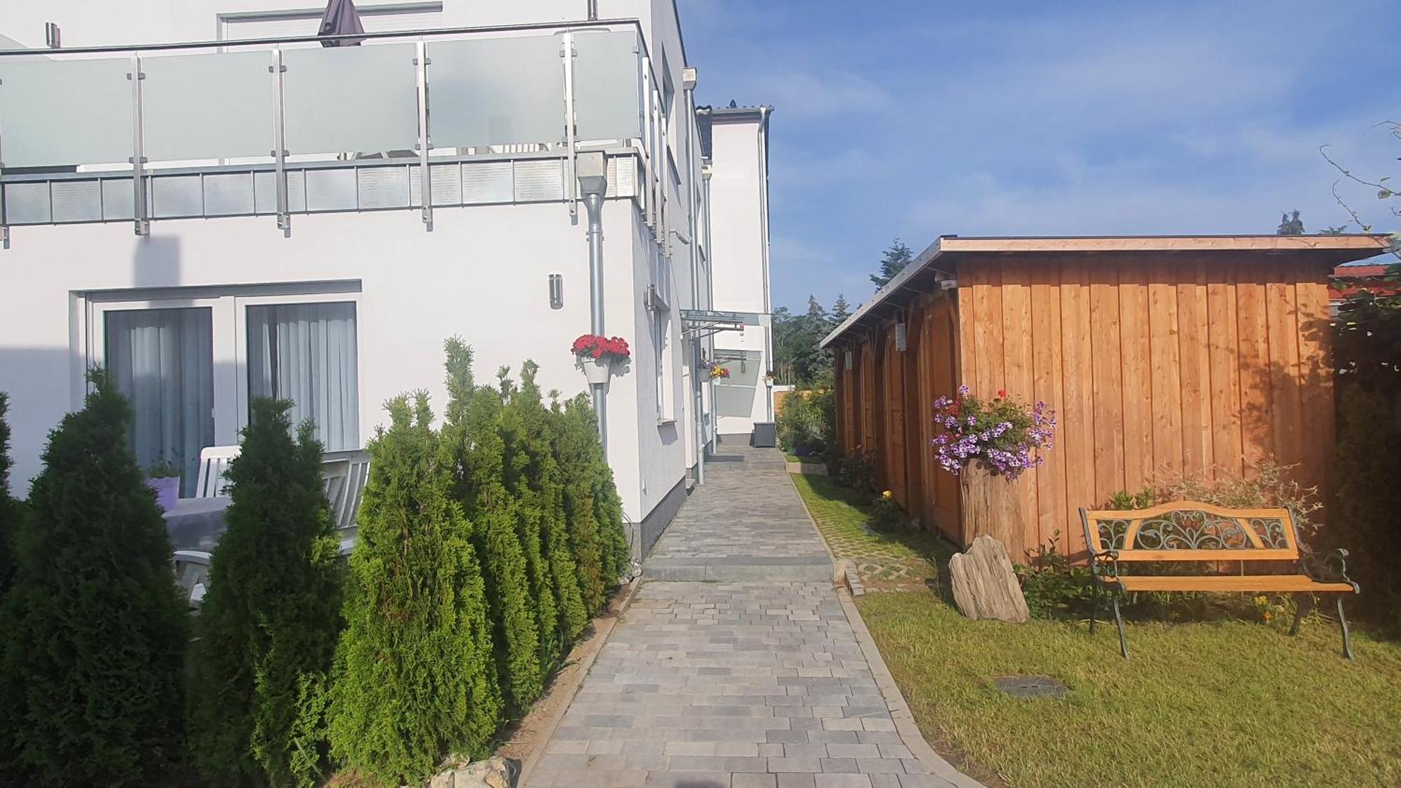 Ferienwohnungen "Godewind", Appartements Mit Balkon Oder Terrasse Zinnowitz Exterior photo